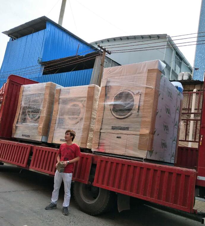 3臺工業(yè)洗衣機發(fā)往深圳康樂醫(yī)療有限公司 3臺工業(yè)洗衣機發(fā)往深圳康樂醫(yī)療有限公司